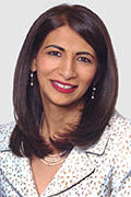 Headshot of Dipika Damerla.