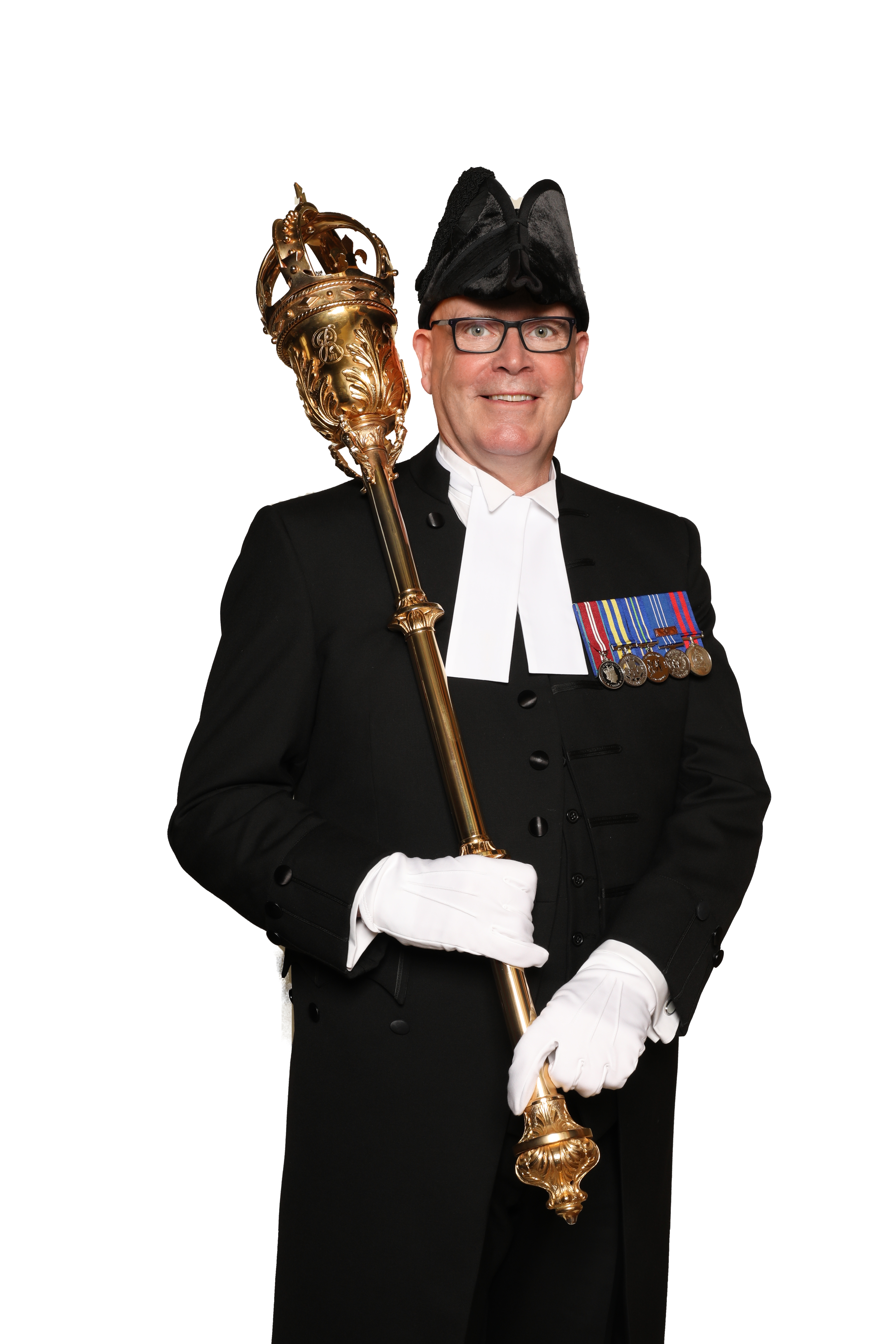 Sergeant-at-Arms in uniform