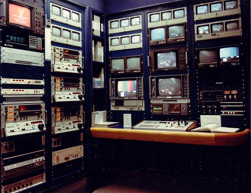 Broadcast Booth - Legislative Building, 1986