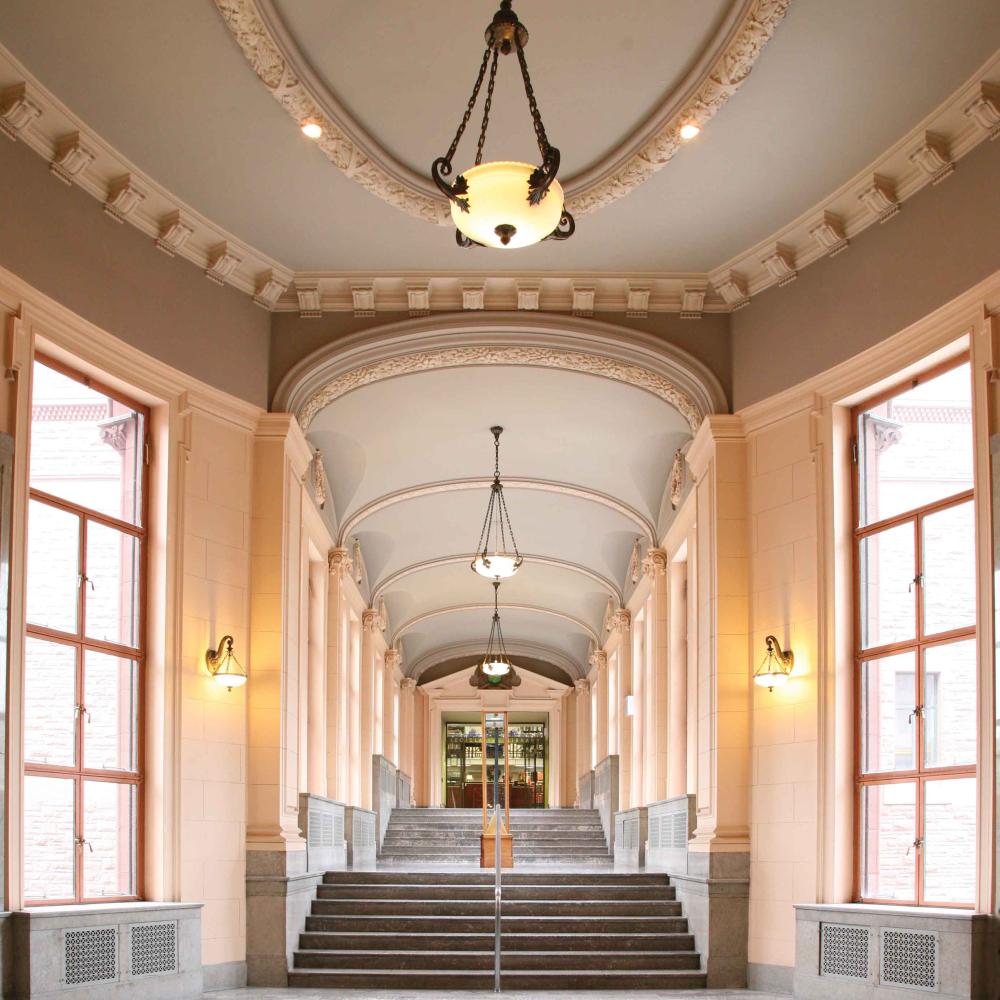 Interior view of the North wing rotunda