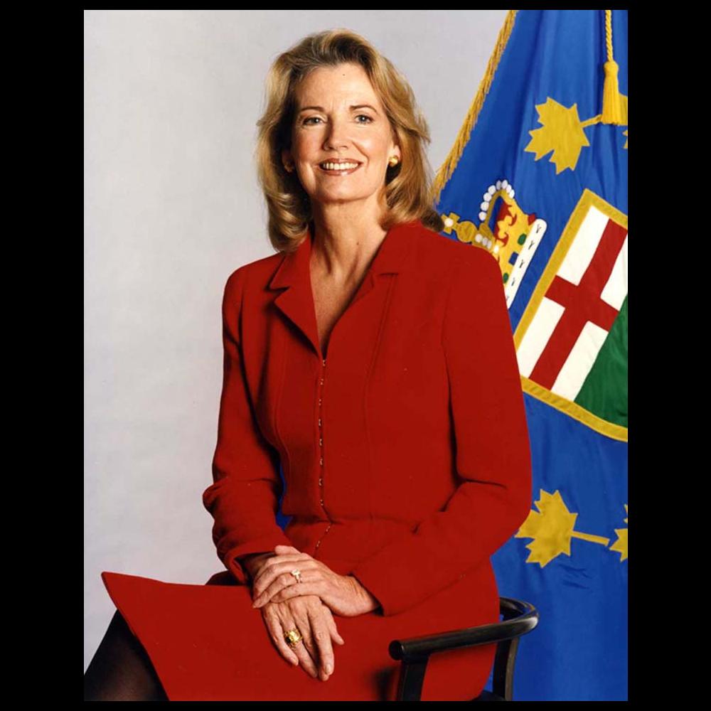 Picture of the Honourable Hilary Weston, Lieutenant Governor from 1997 to 2002